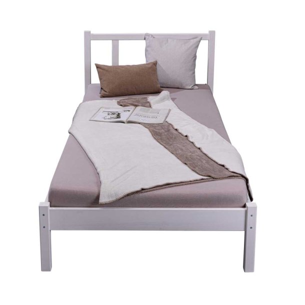 Fredy sng 90x200cm vit.