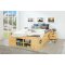 Cluse seng 180x200 cm natur.