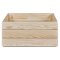 Valloni treboks som kan stables for oppbevaring 65x23x31cm natur.