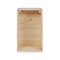Valloni treboks som kan stables for oppbevaring 65x23x31cm natur.