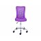 Bonnie chaise de bureau violet.