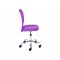 Bonnie chaise de bureau violet.