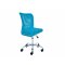 Bonnie chaise de bureau turquoise.