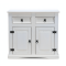 New Mexico Sideboard Breite 91 cm, H�he 84 cm mit 2 Schubladen und 2 T�ren weiss/Wachs.
