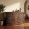 New Mexico Sideboard mit 3 Schubladen und 3 T�ren Breite 132 cm, H�he 84 cm braun gebeitzt/wachs.