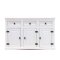 New Mexico Sideboard Breite 132 cm, H�he 84 cm mit 3 Schubladen und 3 T�ren weiss/Wachs.