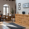 New Mexico Sideboard mit 7 Schubladen und 3 T�ren Breite 200 cm, H�he 84 cm gelaugt/gewachst.