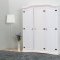 New Mexico wardrobe 3 doors width 152 cm, height 193 cm white/wax.