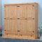 New Mexico wardrobe 4 doors with 2 drawers width 194 cm, height 195 cm lye/wax.