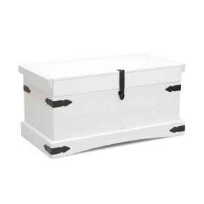 New Mexico kista bredd 92 cm, h�jd 45 cm vit/vaxad.