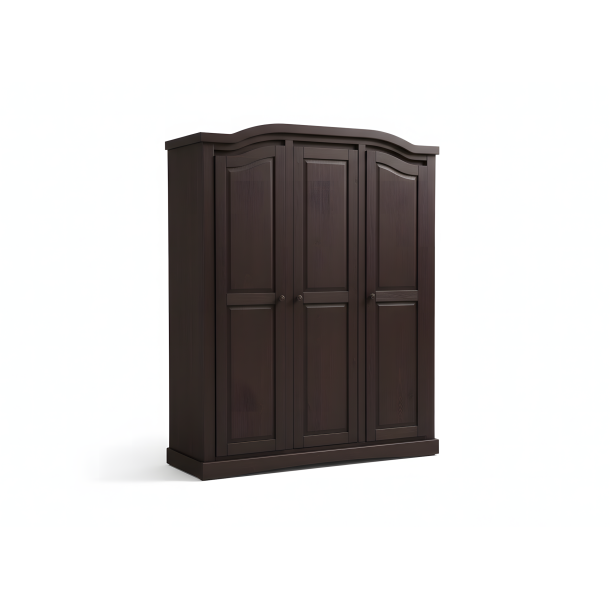 Rico wardrobe 3 doors width 152 cm, height 193 cm colonial stain/wax.