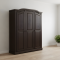 Rico wardrobe 3 doors width 152 cm, height 193 cm colonial stain/wax.