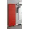 Pisa Schuhschrank mit 4 Klappen/T�ren in Metall rot. Fertig montiert geliefert.