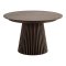 Tokyo ensemble pour salle � manger table � manger smoked �120x120-160-200 incl. 2 rallonges, 6 chaises boucl� beige.