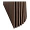 Tokyo ensemble pour salle � manger table � manger smoked �120x120-160-200 incl. 2 rallonges, 6 chaises boucl� marron.