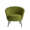 Nice lnestol velour grn.