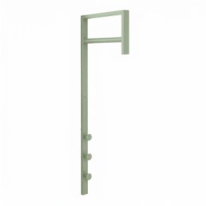 Pisa stumtjener, knager�kke 1 b�jlestang, 3 knager gr�n.