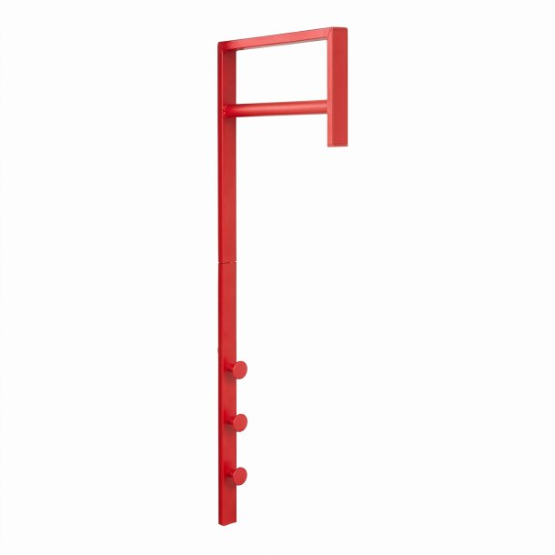 Pisa stumtjener, knager�kke 1 b�jlestang, 3 knager r�d.