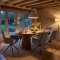 Tokyo Essgruppe Tisch 120x120/160/200cm inkl. 2 Einlegeplatten Eiche naturfarben und 6 Moon St�hle Velours grau.