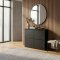 Pisa skoskab med 4 l�ger. Metal sort. Leveres f�rdig samlet.