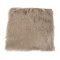 Laila lammskinnkudde imiterad 40x40 cm mushroom.