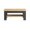 Universal Couchtisch grau, Eiche dekor.