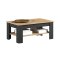 Universal Couchtisch grau, Eiche dekor.