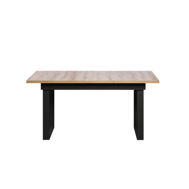 UniversalS eetkamertafel inclusief 1 uitbreidingsplaat eiken decor.