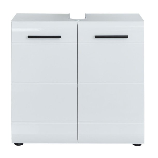 SkinGlossLine wastafel wit hoogglans, wit.