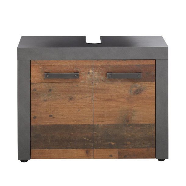 CancunIndy wastafel eiken decor.