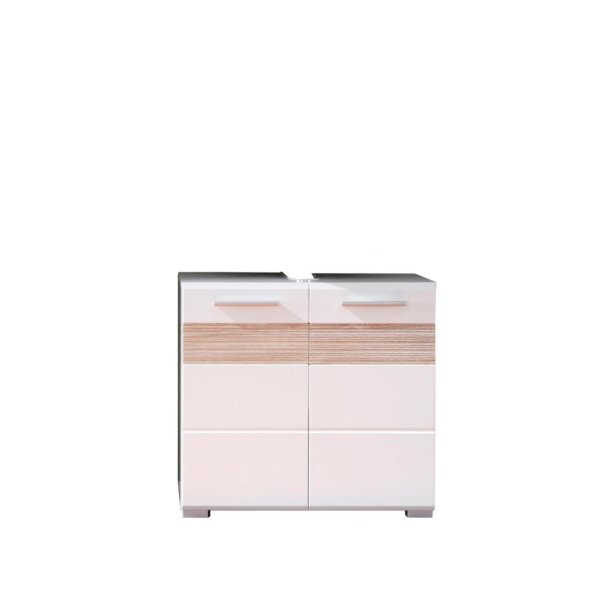 Mezzo wastafel wit hoogglans, wit.