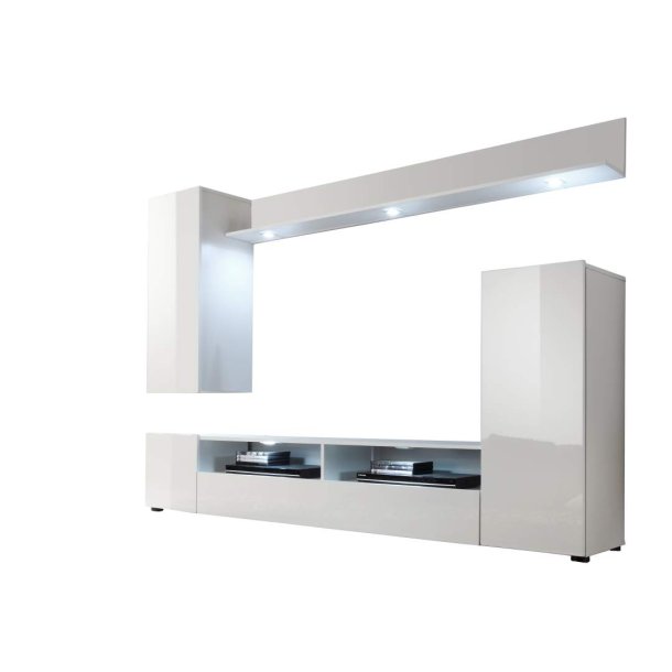 Dos reol system hvid hjglans.