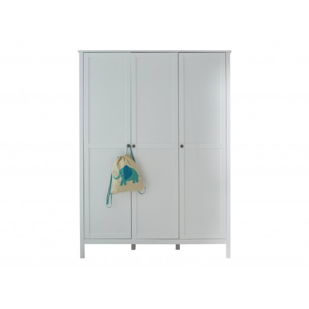 Ory Kleiderschrank 3 Tren, weiss.