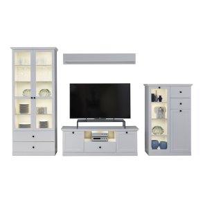 Brax tv m�bel opstilling A, hvid.