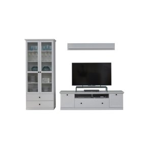 Brax tv m�bel opstilling C, hvid.