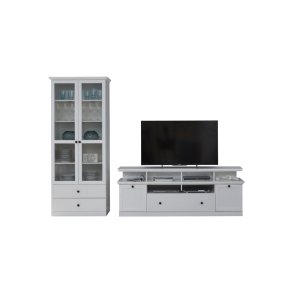 Brax tv m�bel opstilling E, hvid.