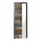Irwin Kleiderschrank 2 Tren, grau Matera Dekor, Old Wood Dekor.