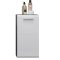 Riva B Badschrank Wandaufhang, 1 Tr, wei Hochglanz, grau.