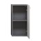Riva B Badschrank Wandaufhang, 1 Tr, wei Hochglanz, grau.