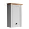 Landside Badschrank Wandaufhang, 1 Tr, grau.