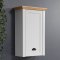 Landside Badschrank Wandaufhang, 1 Tr, grau.