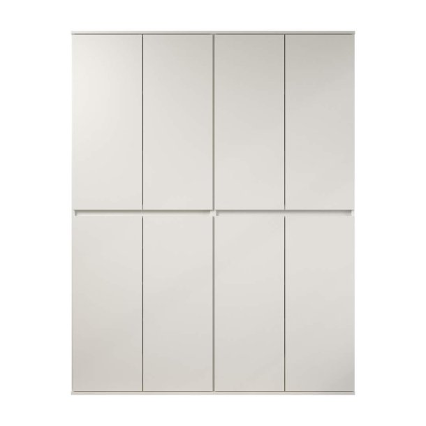 Nevada Kleiderschrank 8 Tren wei.