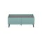 Melton Couchtisch blau, grau.