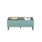 Melton Couchtisch blau, grau.