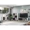 Evolution skjenk 2 drer, 1 rom, 8 flasker vin hvit, svart.