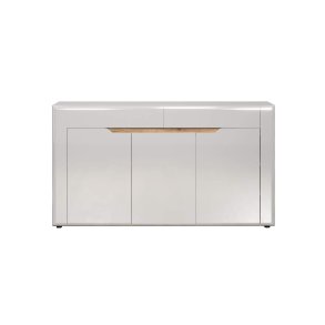 Marlon Sideboard wei Hochglanz.