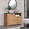 Follow Sideboard Eiche dekor, grau.