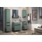 Matix Badschrank blau, grau.