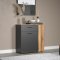 Esteban Sideboard 2 T�ren, 1 Schublade Antracit.
