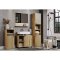 PureBliss Hochschrank Bad Eiche dekor.